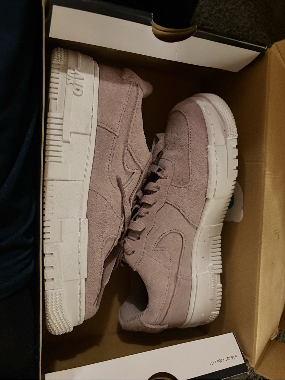 Nike Suede Sneakers - Light Mauve